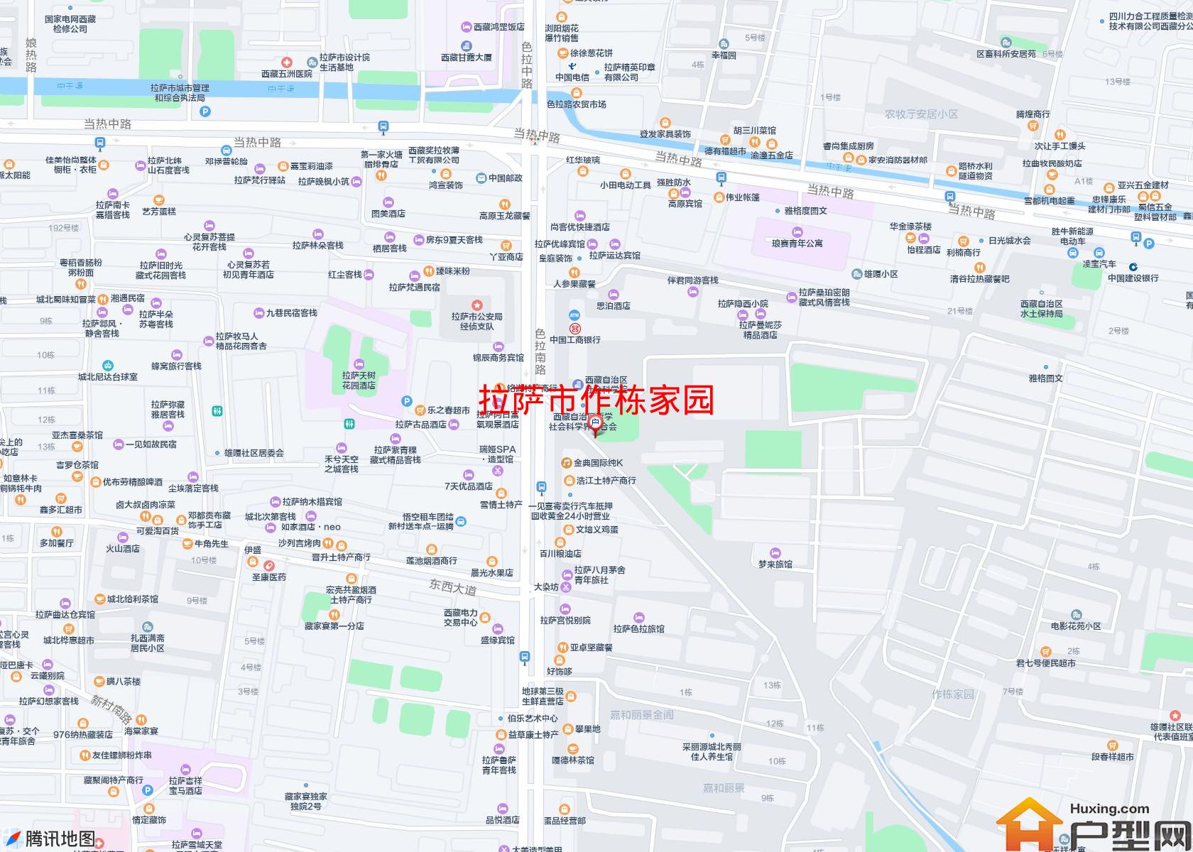 作栋家园小区 - 户型网