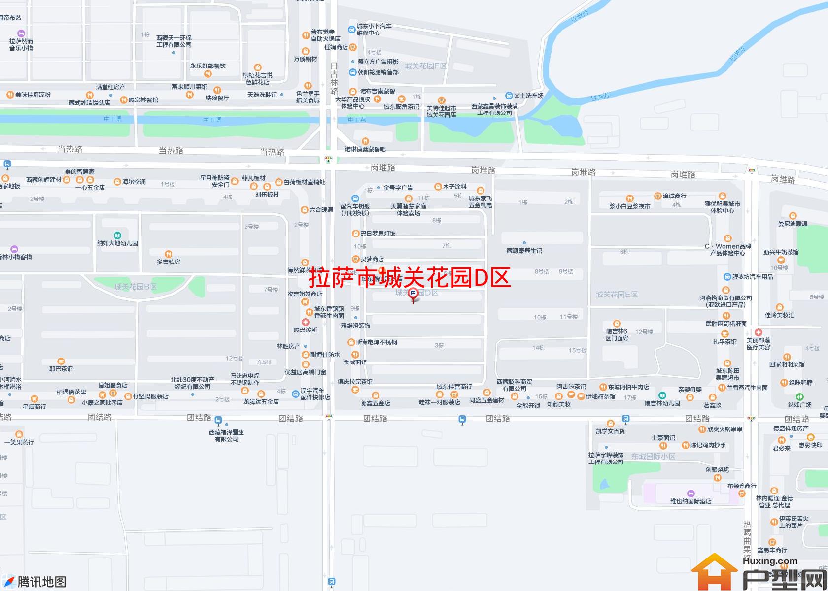 城关花园D区小区 - 户型网