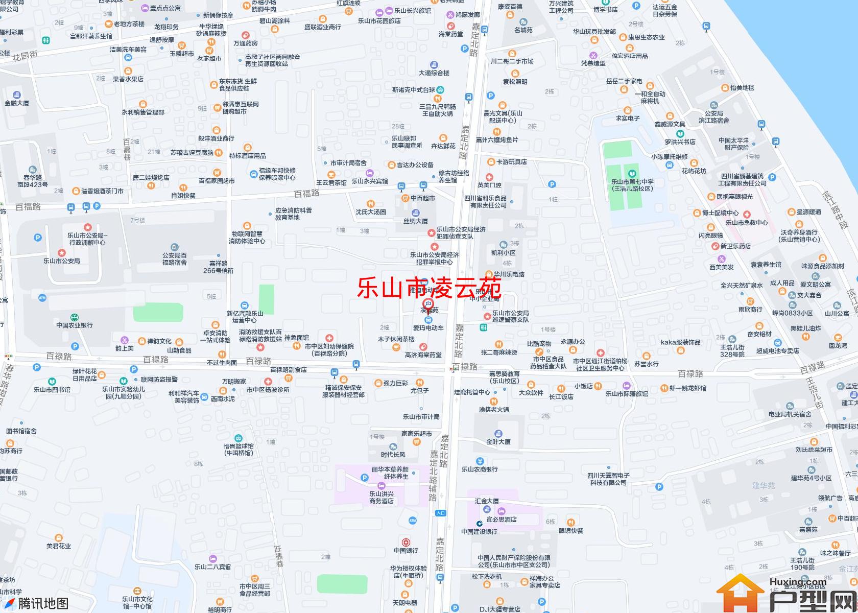 凌云苑小区 - 户型网