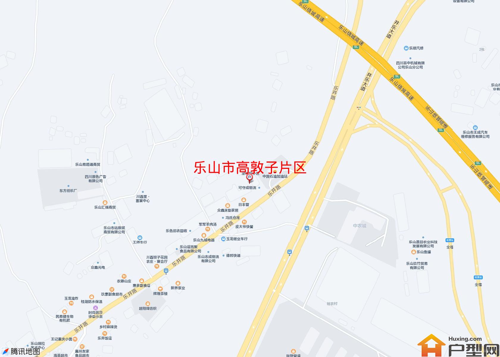 高敦子片区小区 - 户型网