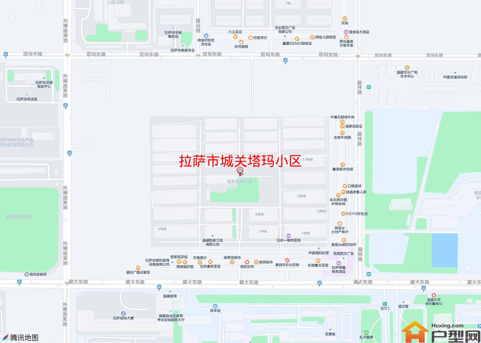 城关塔玛小区小区 - 户型网