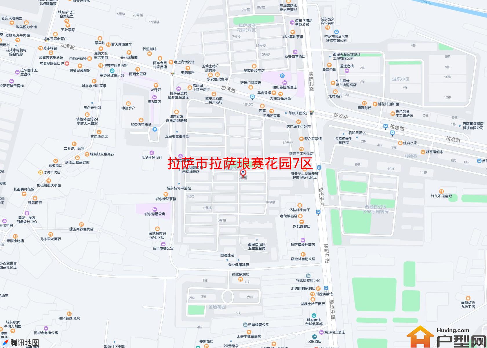 拉萨琅赛花园7区小区 - 户型网