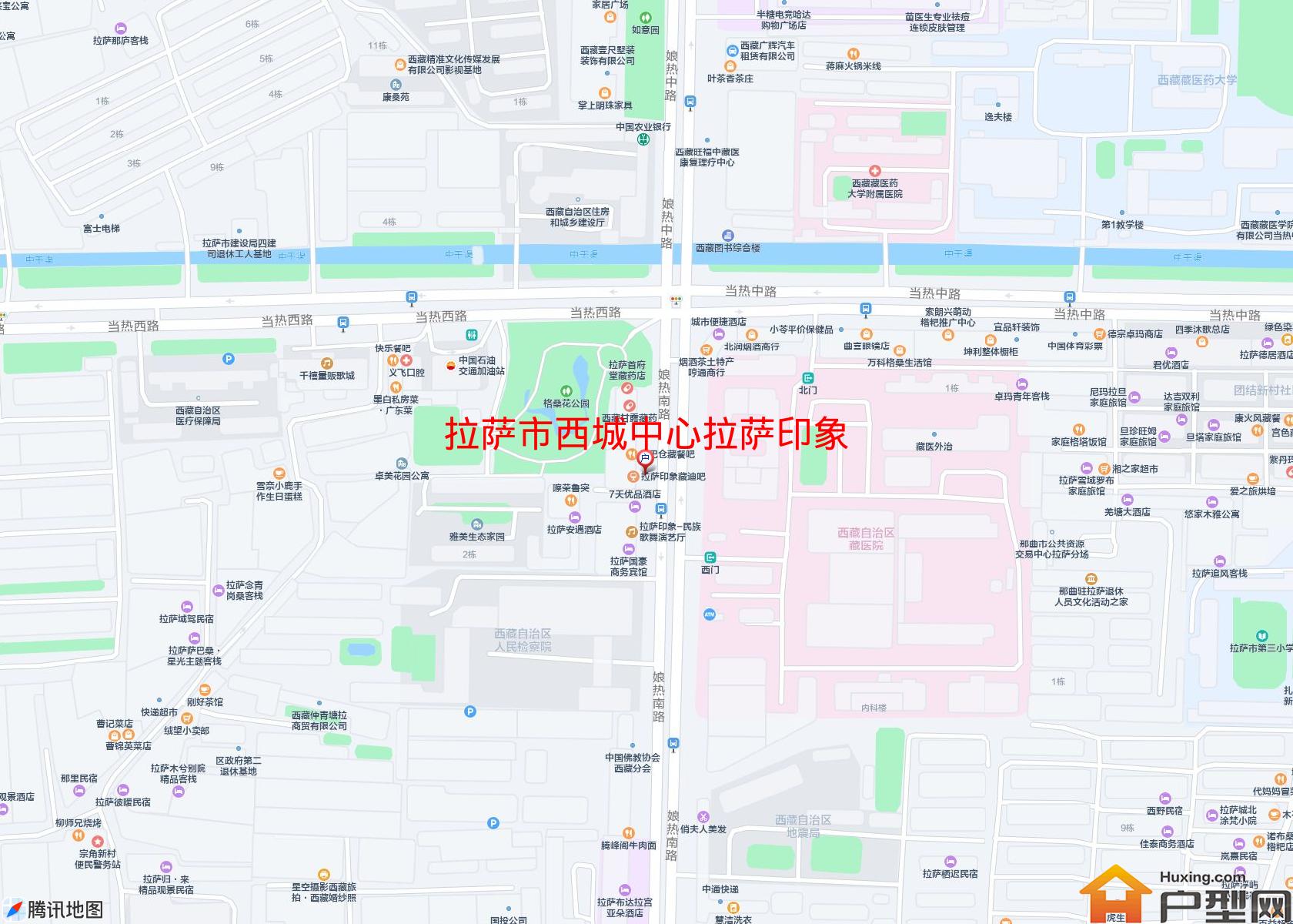 西城中心拉萨印象小区 - 户型网