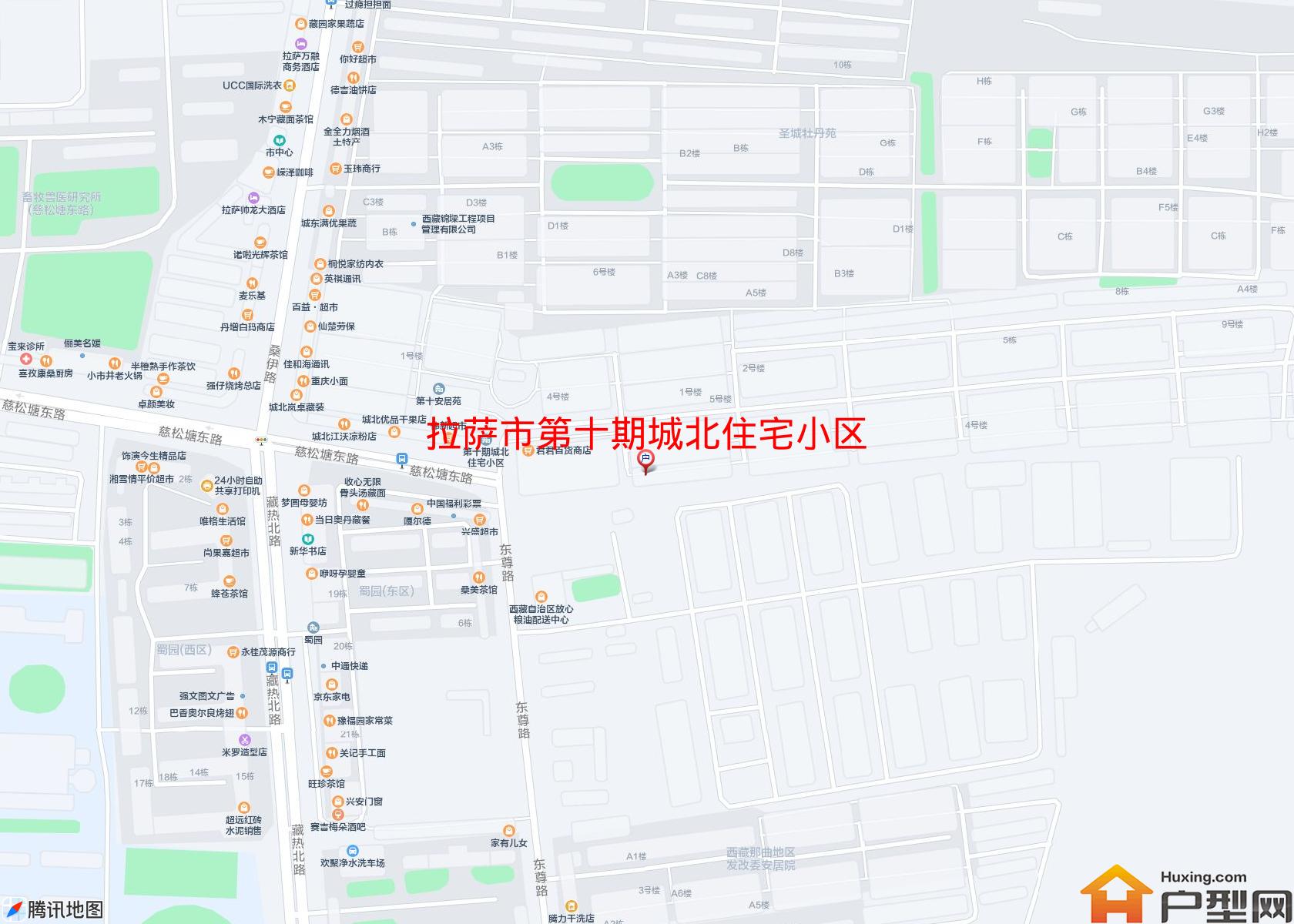 第十期城北住宅小区小区 - 户型网
