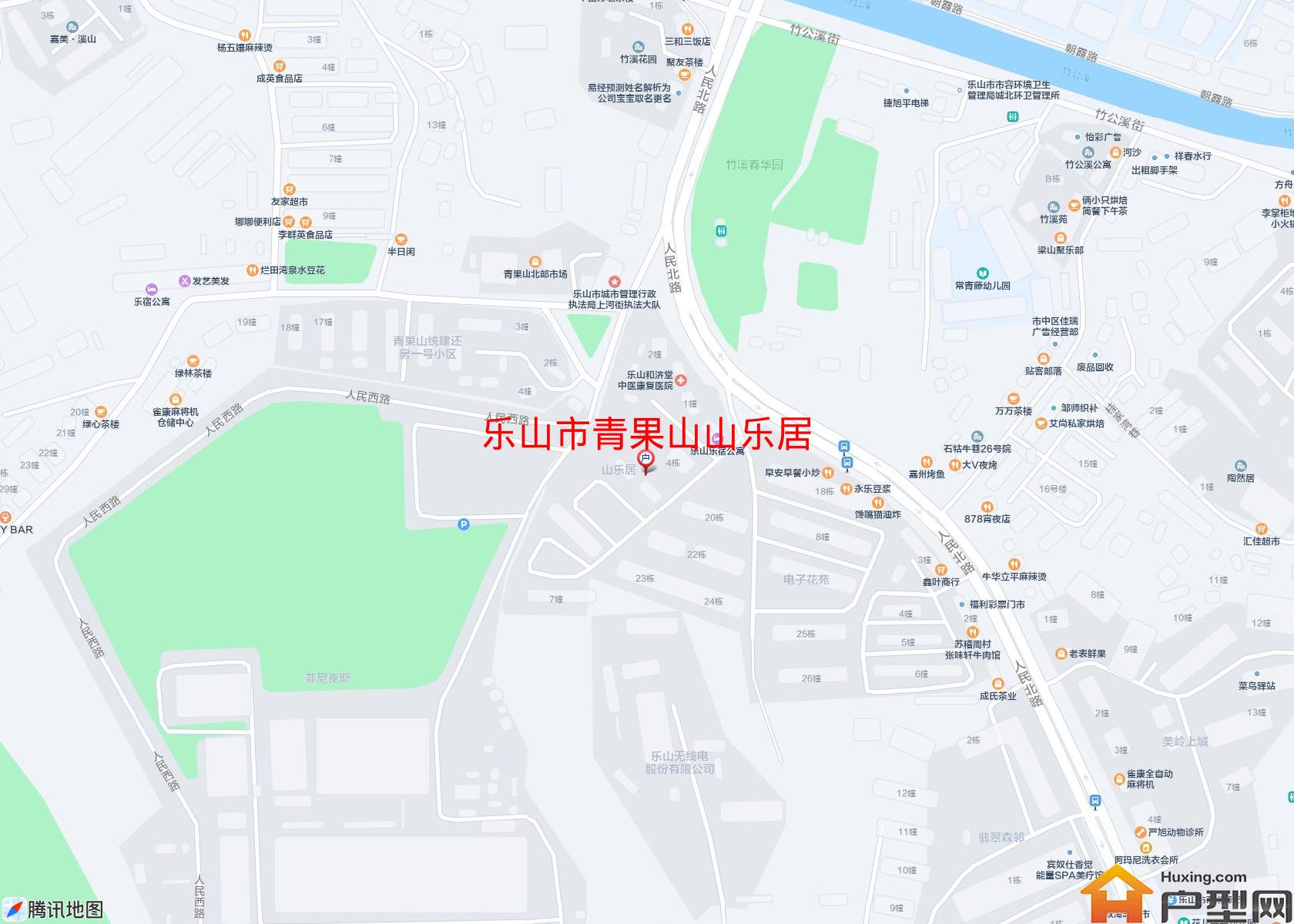 青果山山乐居小区 - 户型网
