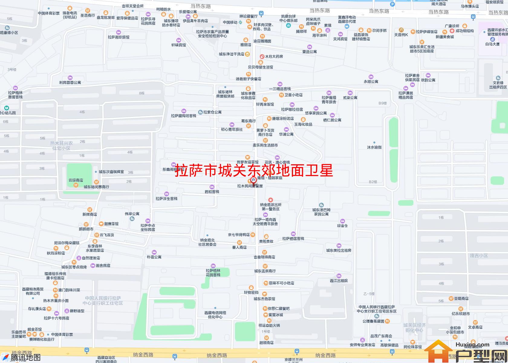 城关东郊地面卫星小区 - 户型网
