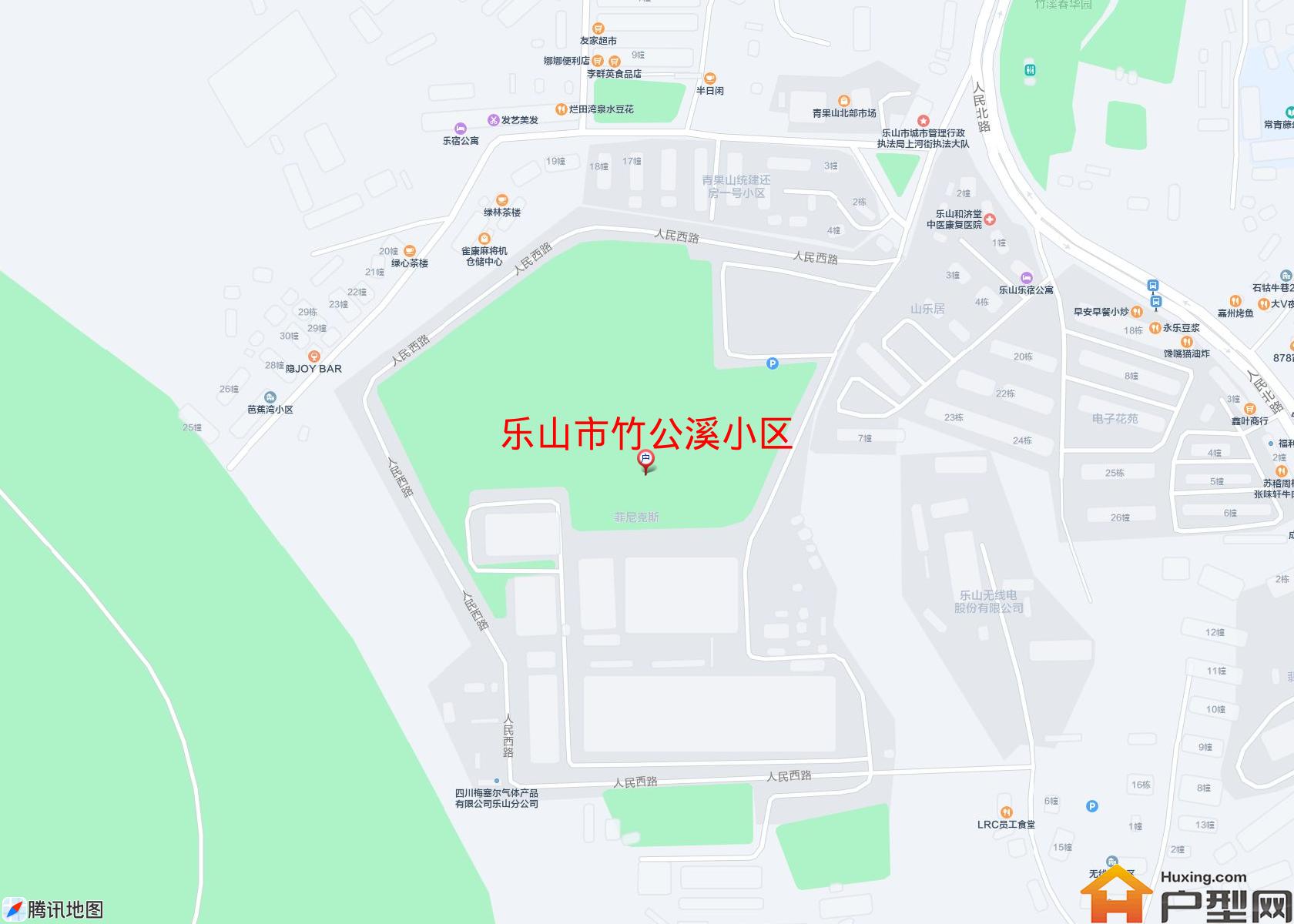 竹公溪小区小区 - 户型网