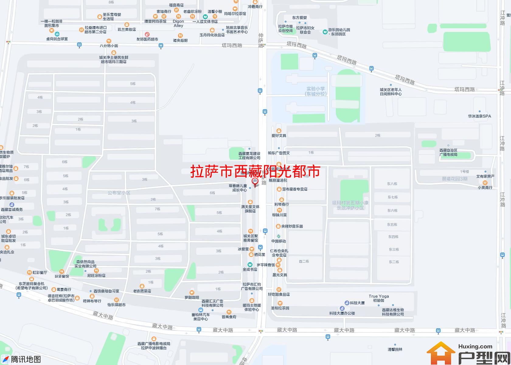 西藏阳光都市小区 - 户型网