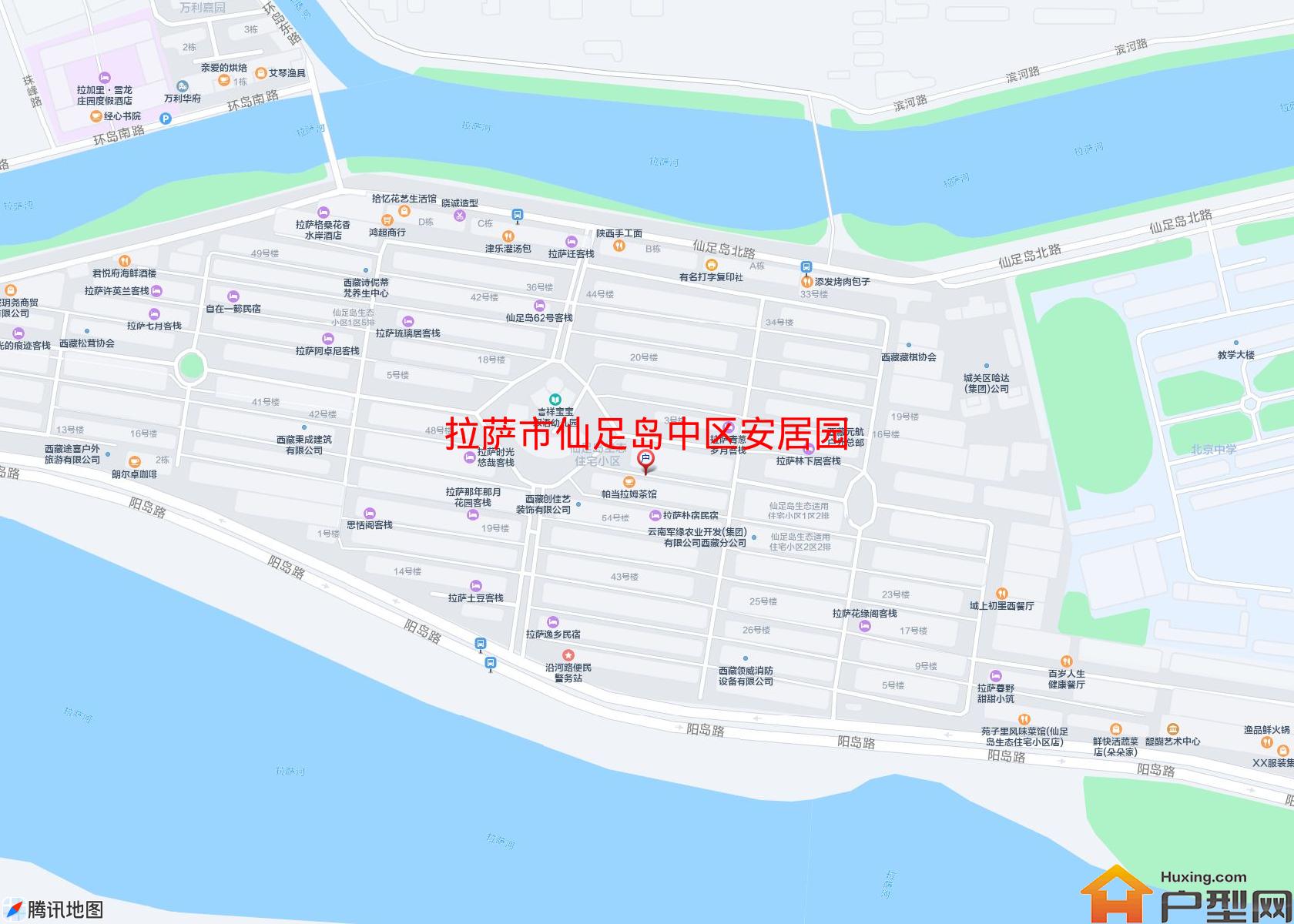仙足岛中区安居园小区 - 户型网