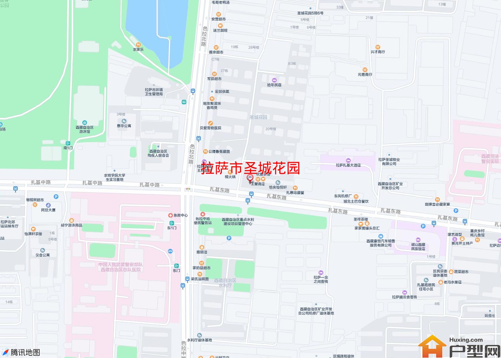 圣城花园小区 - 户型网