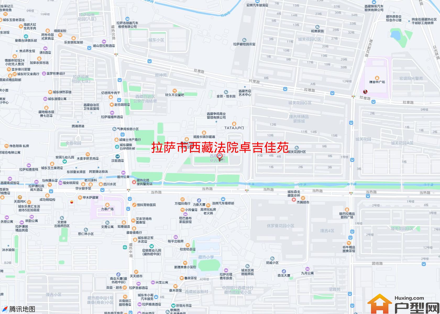 西藏法院卓吉佳苑小区 - 户型网