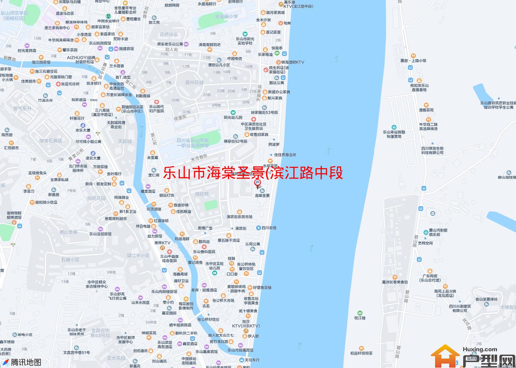 海棠圣景(滨江路中段416号)小区 - 户型网