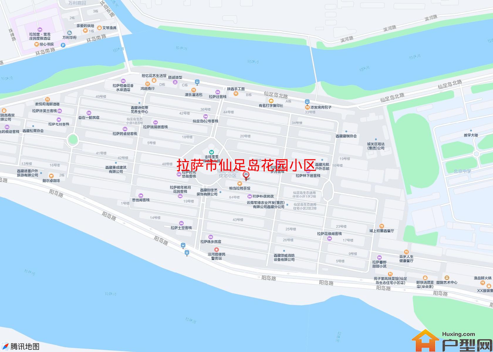 仙足岛花园小区小区 - 户型网
