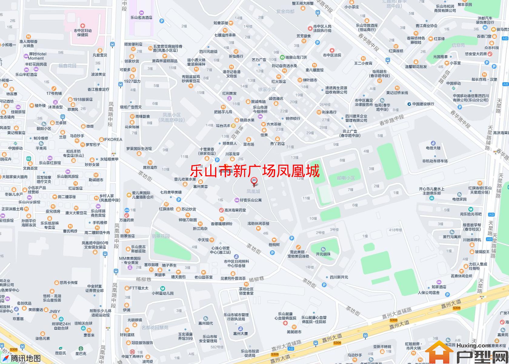新广场凤凰城小区 - 户型网
