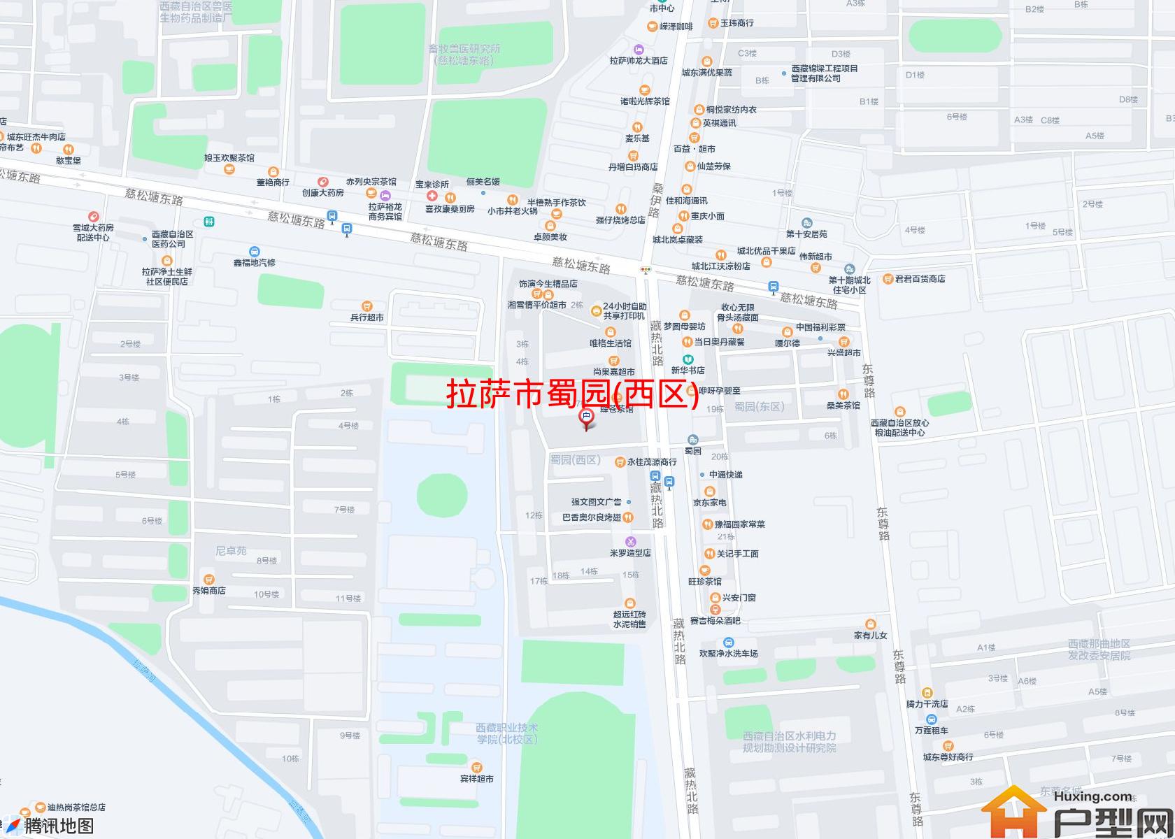 蜀园(西区)小区 - 户型网