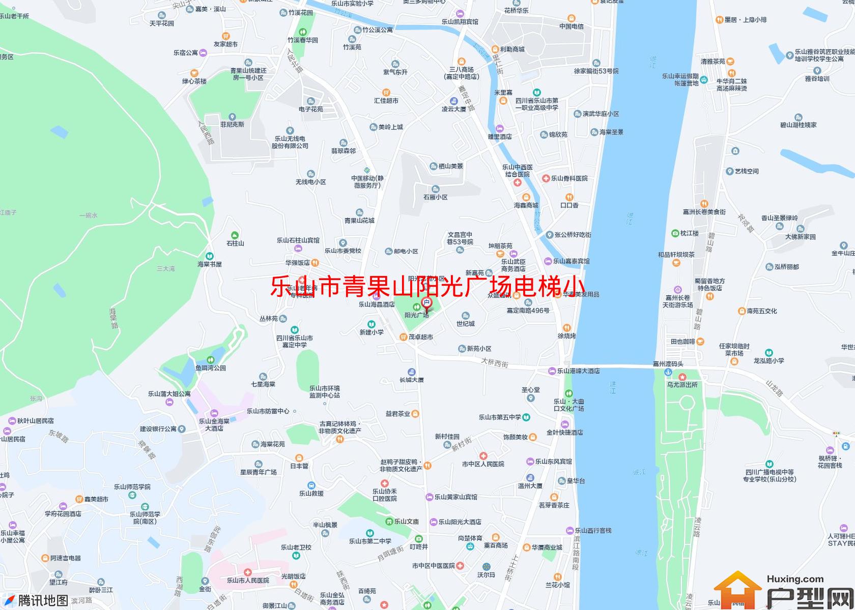青果山阳光广场电梯小小区 - 户型网