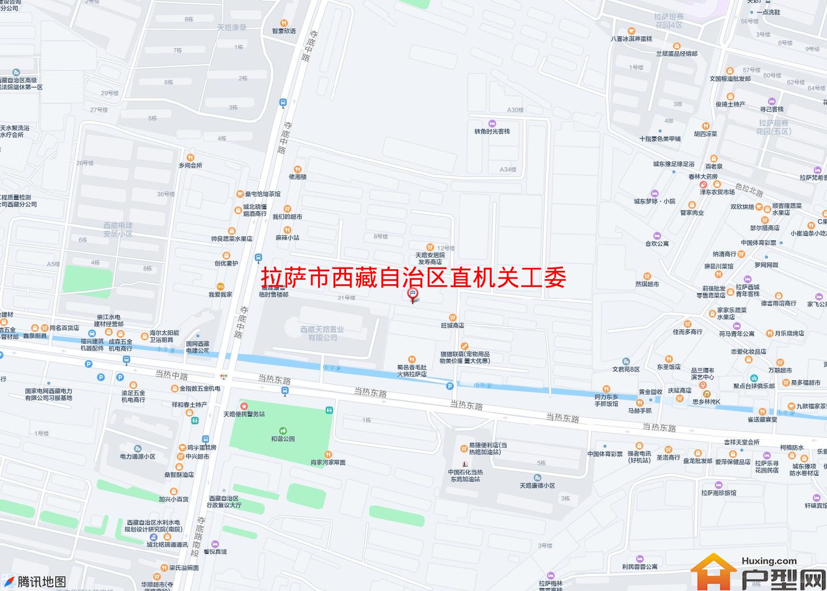西藏自治区直机关工委安居园小区 - 户型网