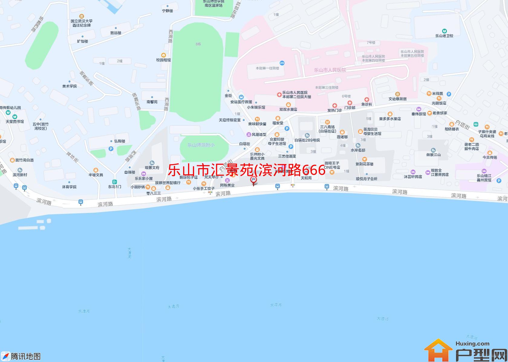 汇景苑(滨河路666号)小区 - 户型网