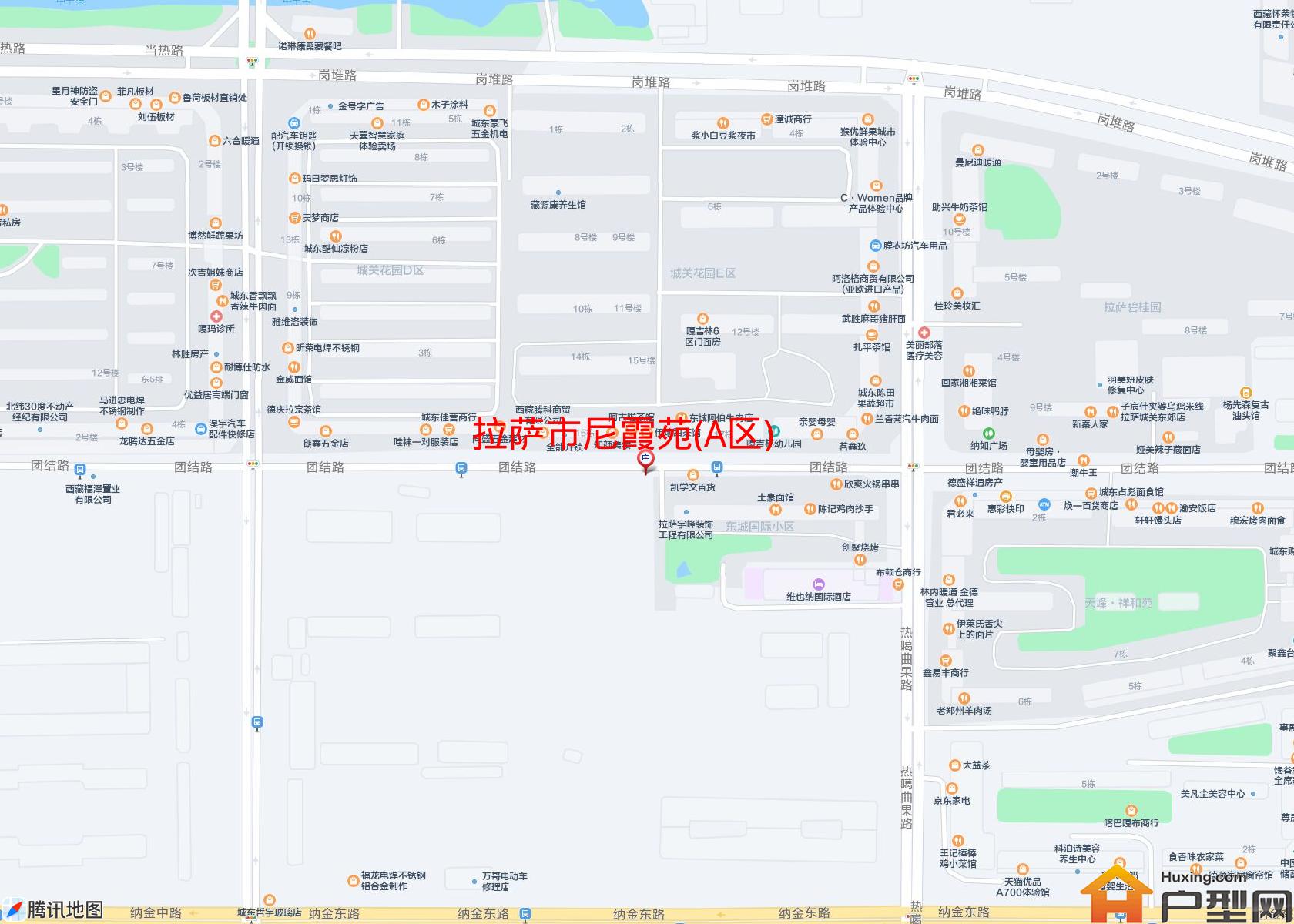 尼霞苑(A区)小区 - 户型网