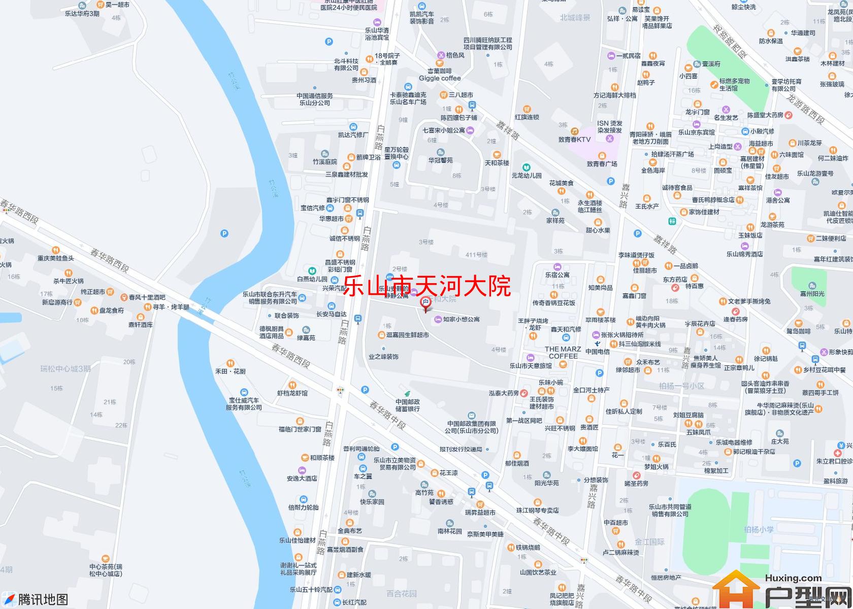 天河大院小区 - 户型网