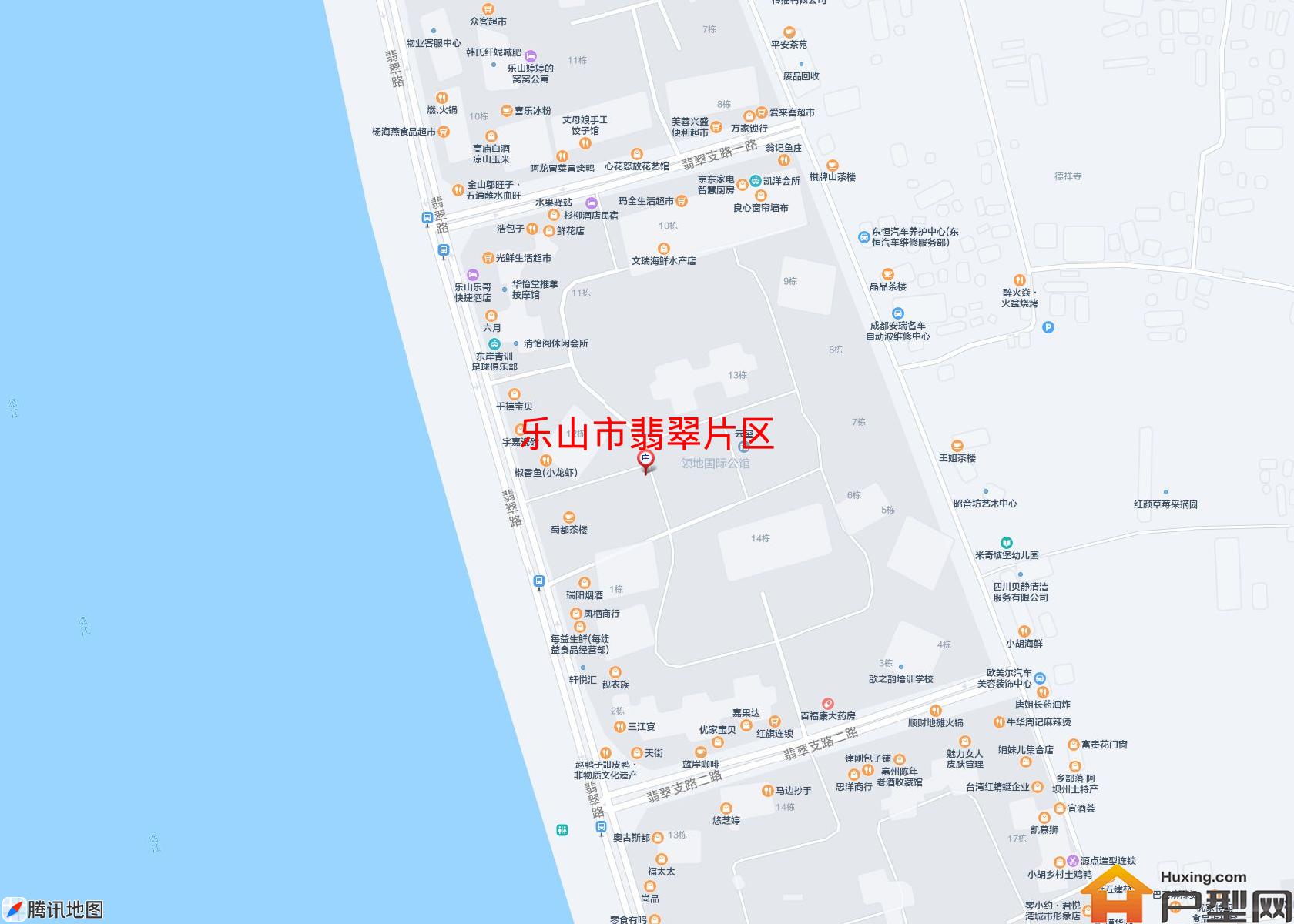 翡翠片区小区 - 户型网