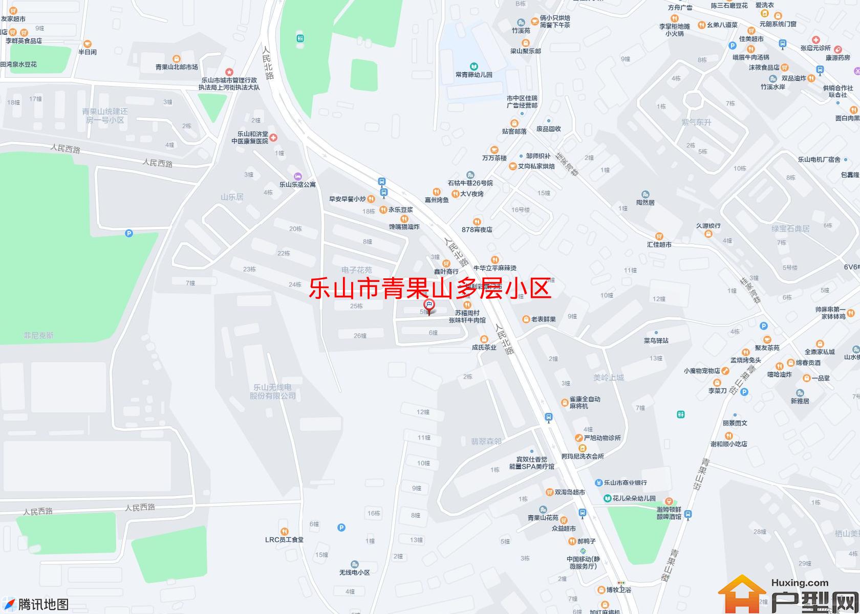 青果山多层小区小区 - 户型网