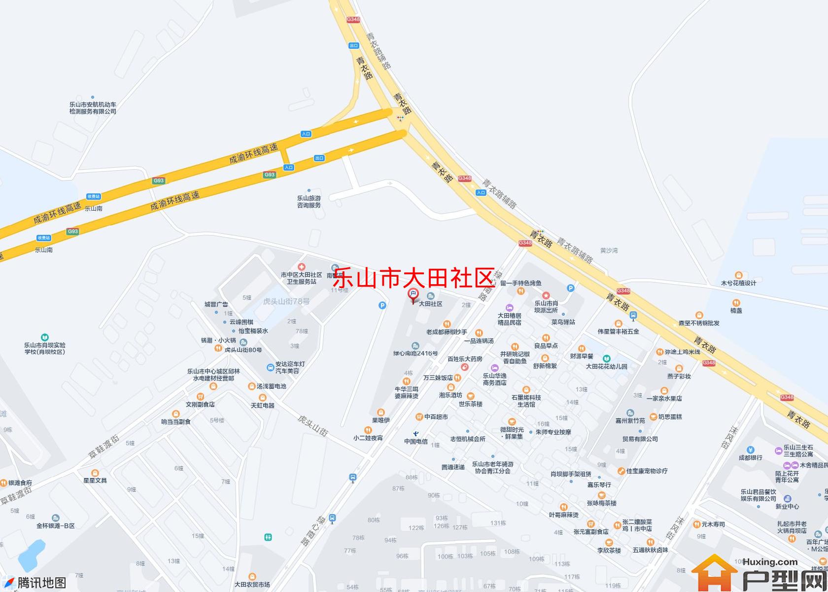 大田社区小区 - 户型网
