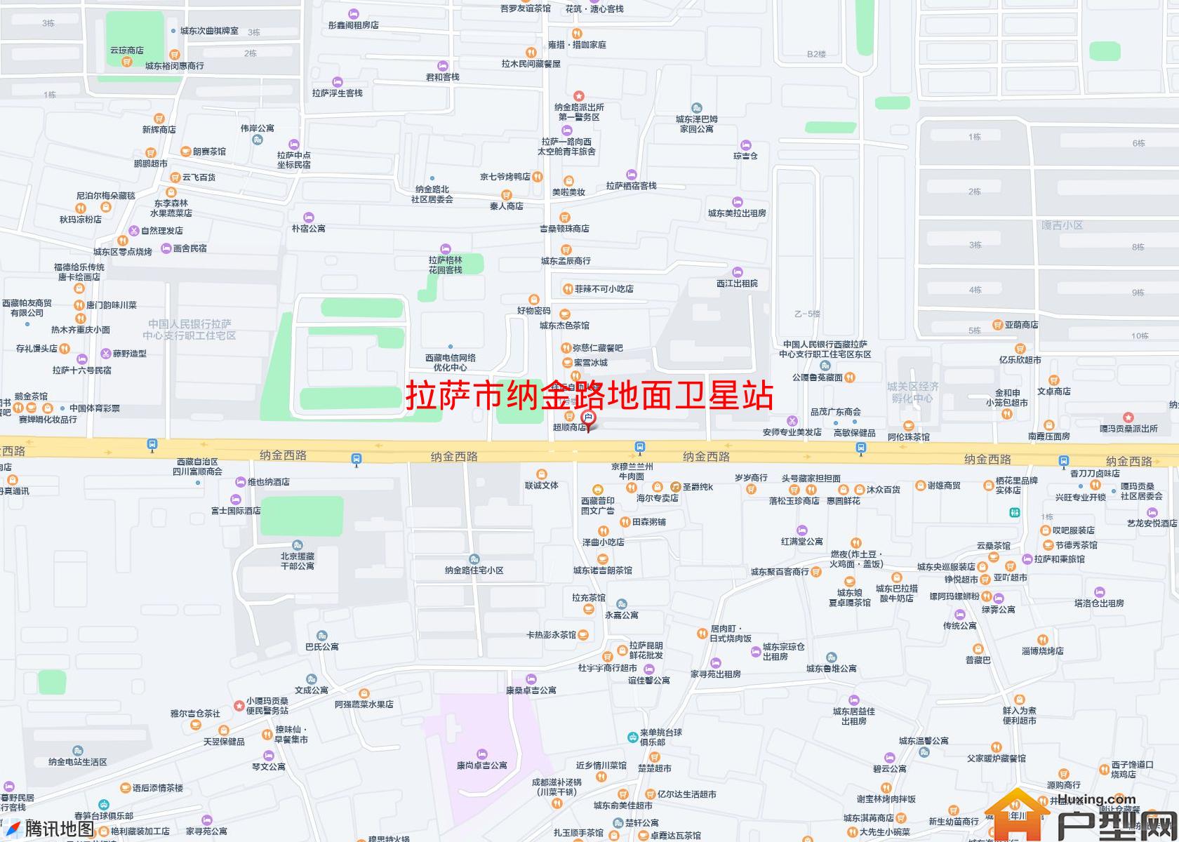 纳金路地面卫星站小区 - 户型网