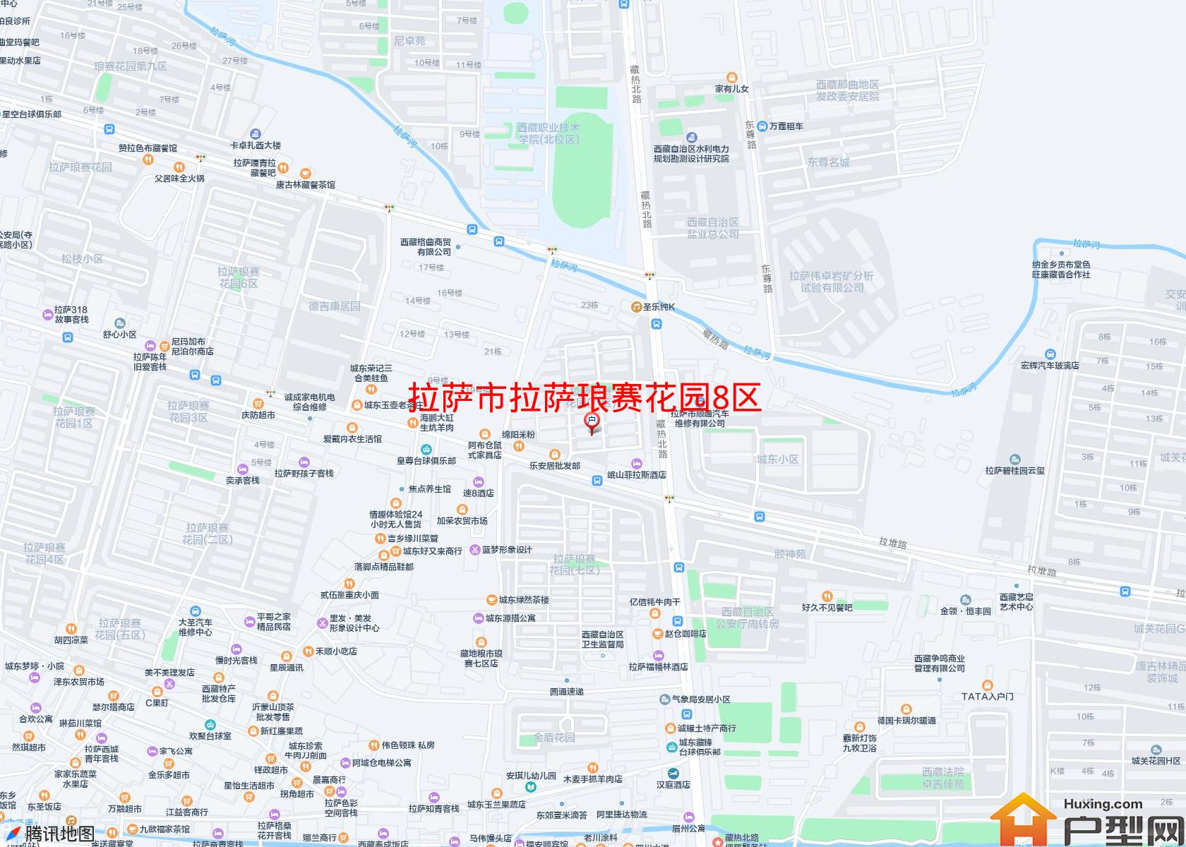 拉萨琅赛花园8区小区 - 户型网