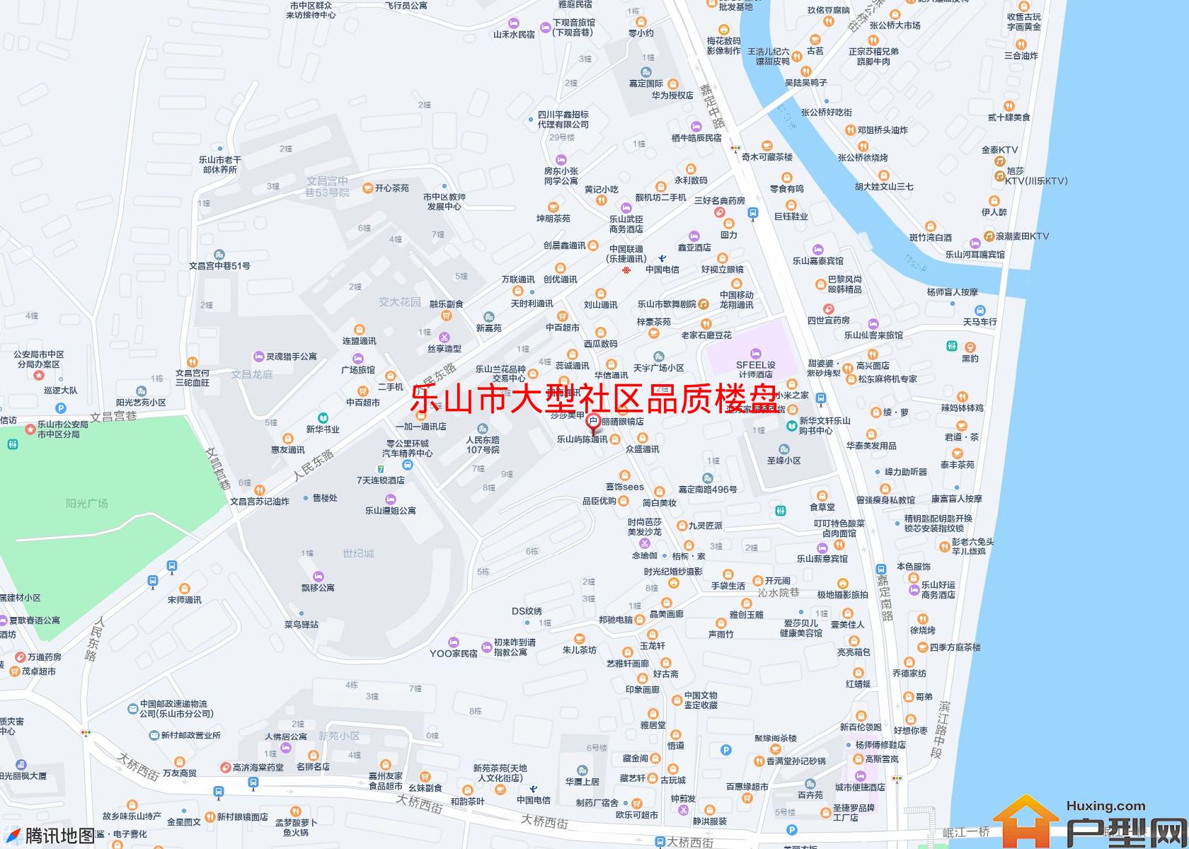 大型社区品质楼盘小区 - 户型网