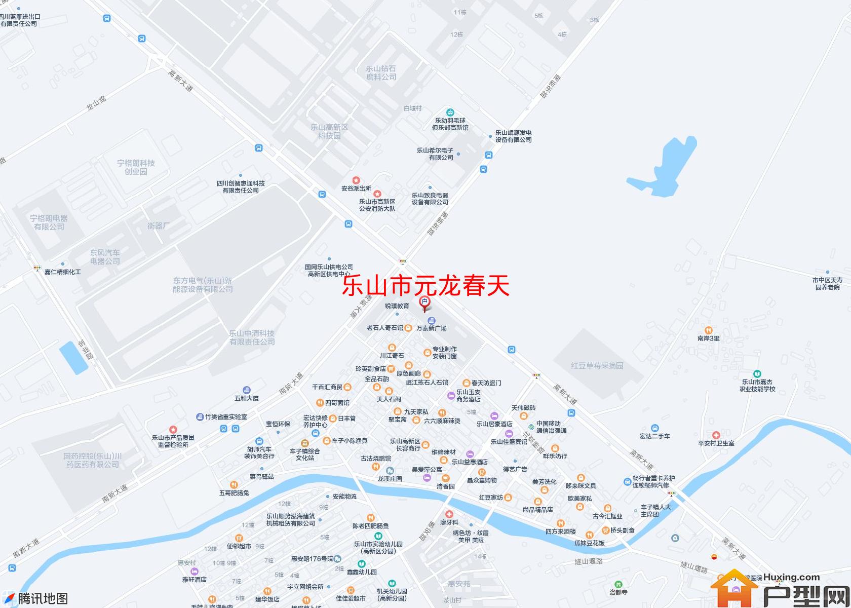 元龙春天小区 - 户型网
