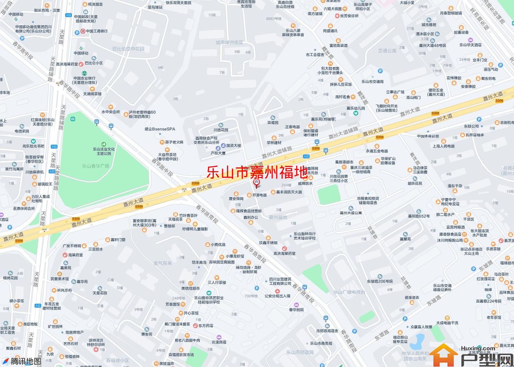 嘉州福地小区 - 户型网