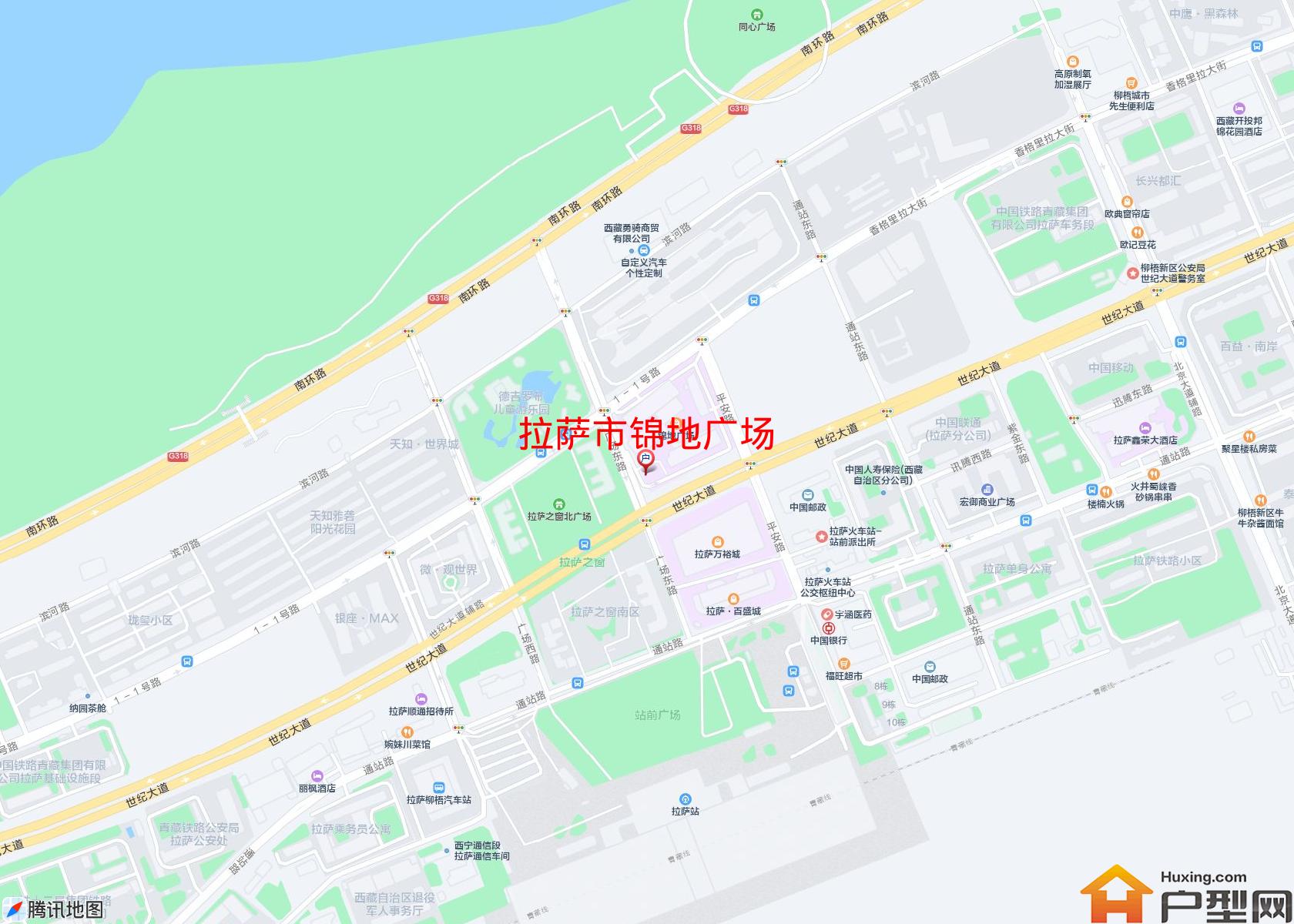 锦地广场小区 - 户型网