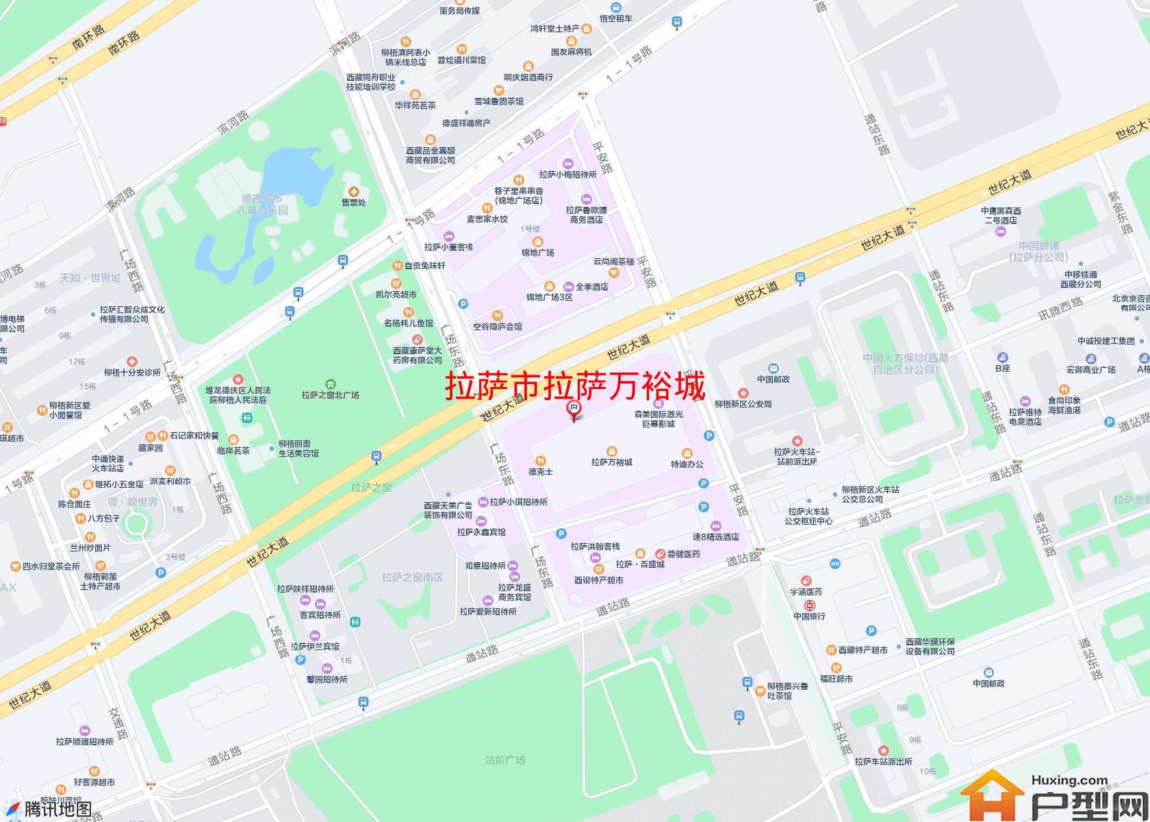 拉萨万裕城小区 - 户型网