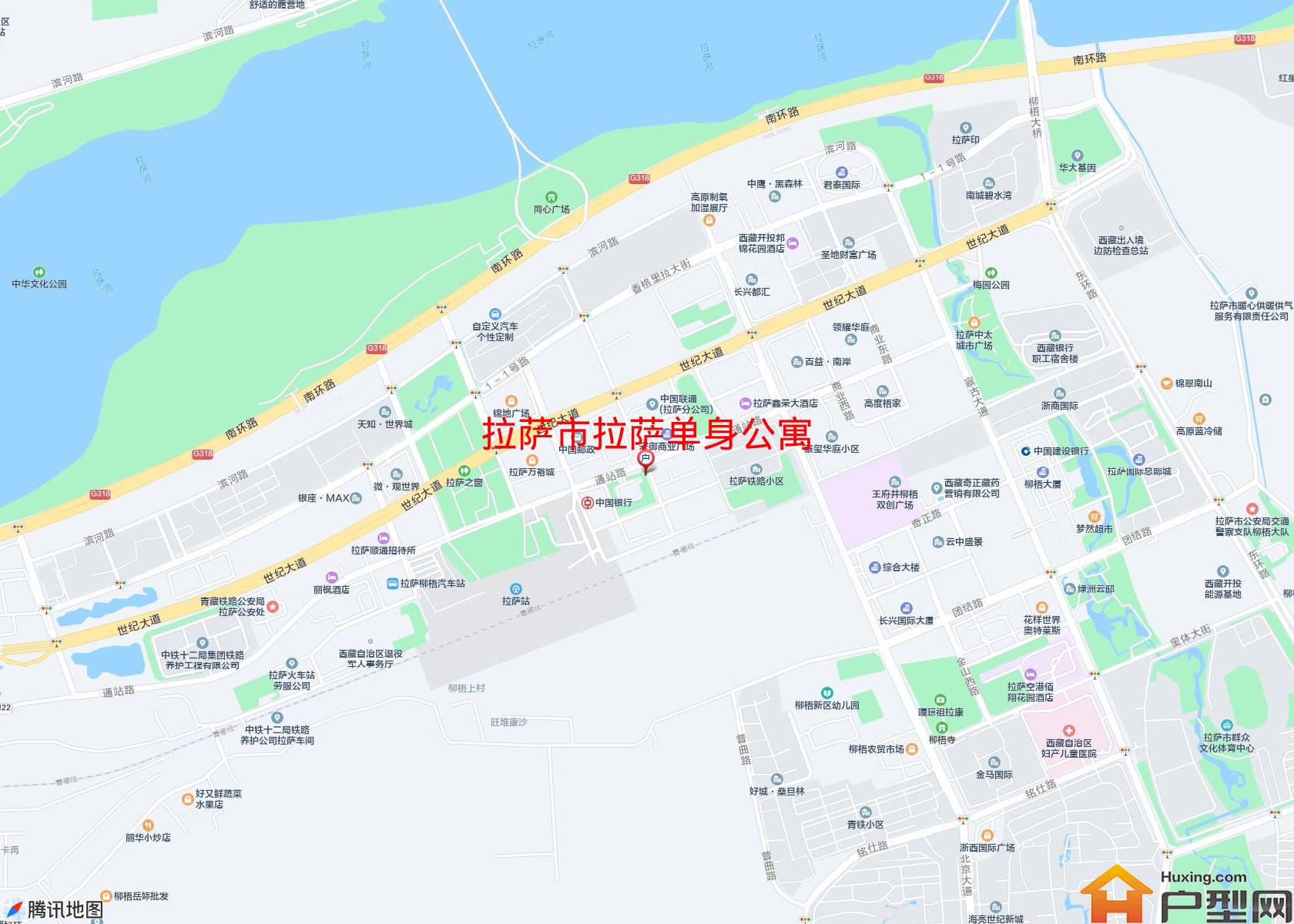拉萨单身公寓小区 - 户型网