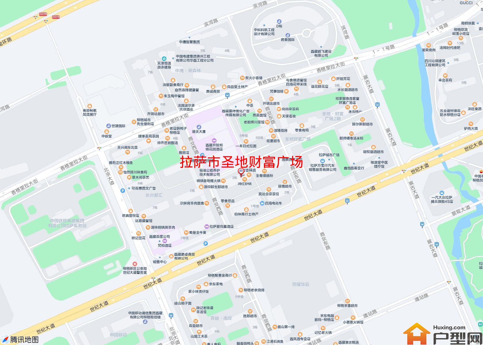 圣地财富广场小区 - 户型网