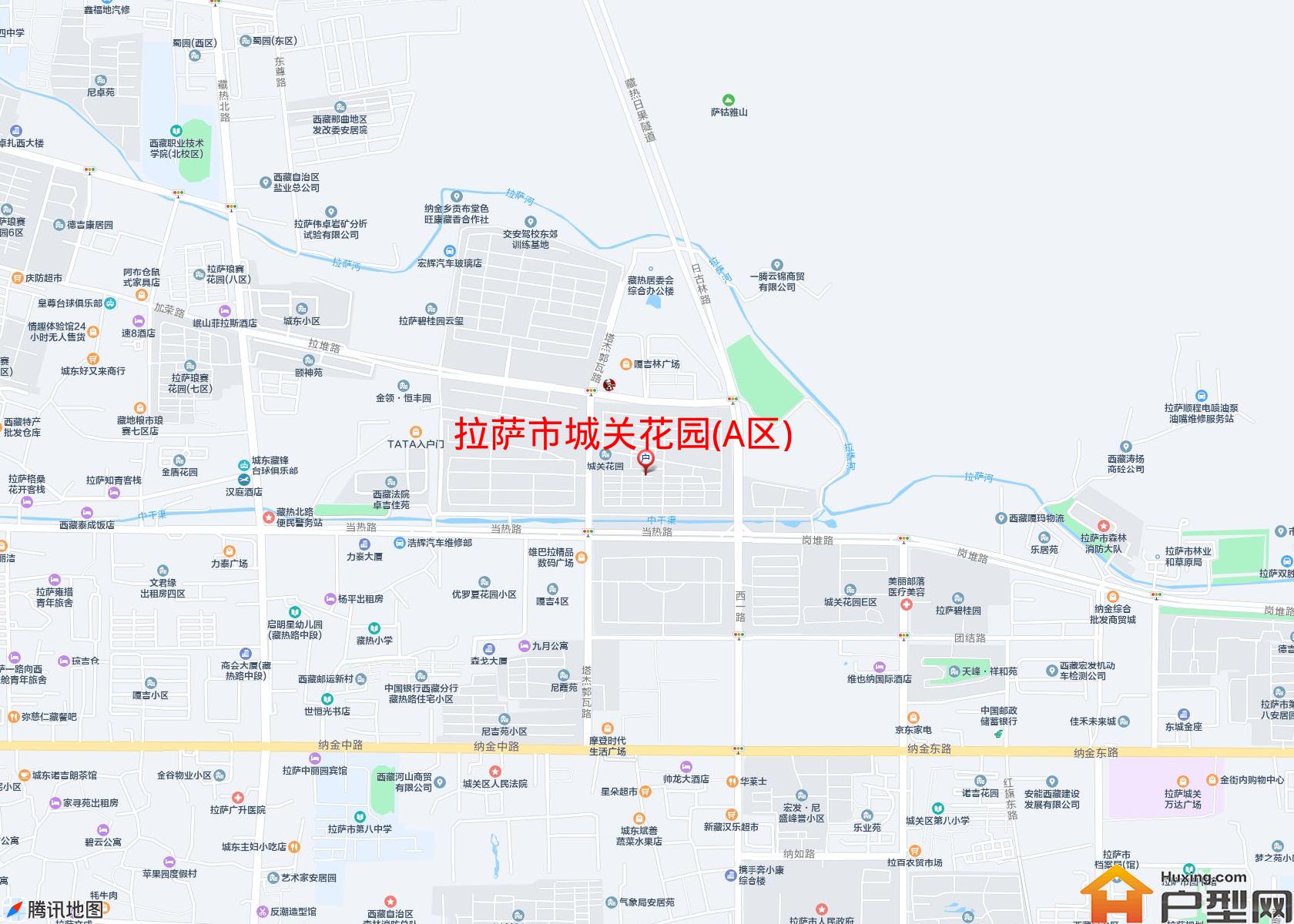 城关花园(A区)小区 - 户型网