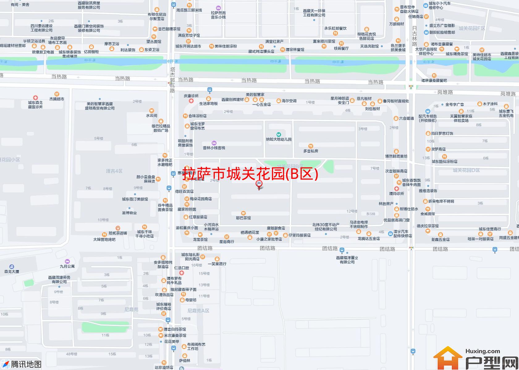 城关花园(B区)小区 - 户型网