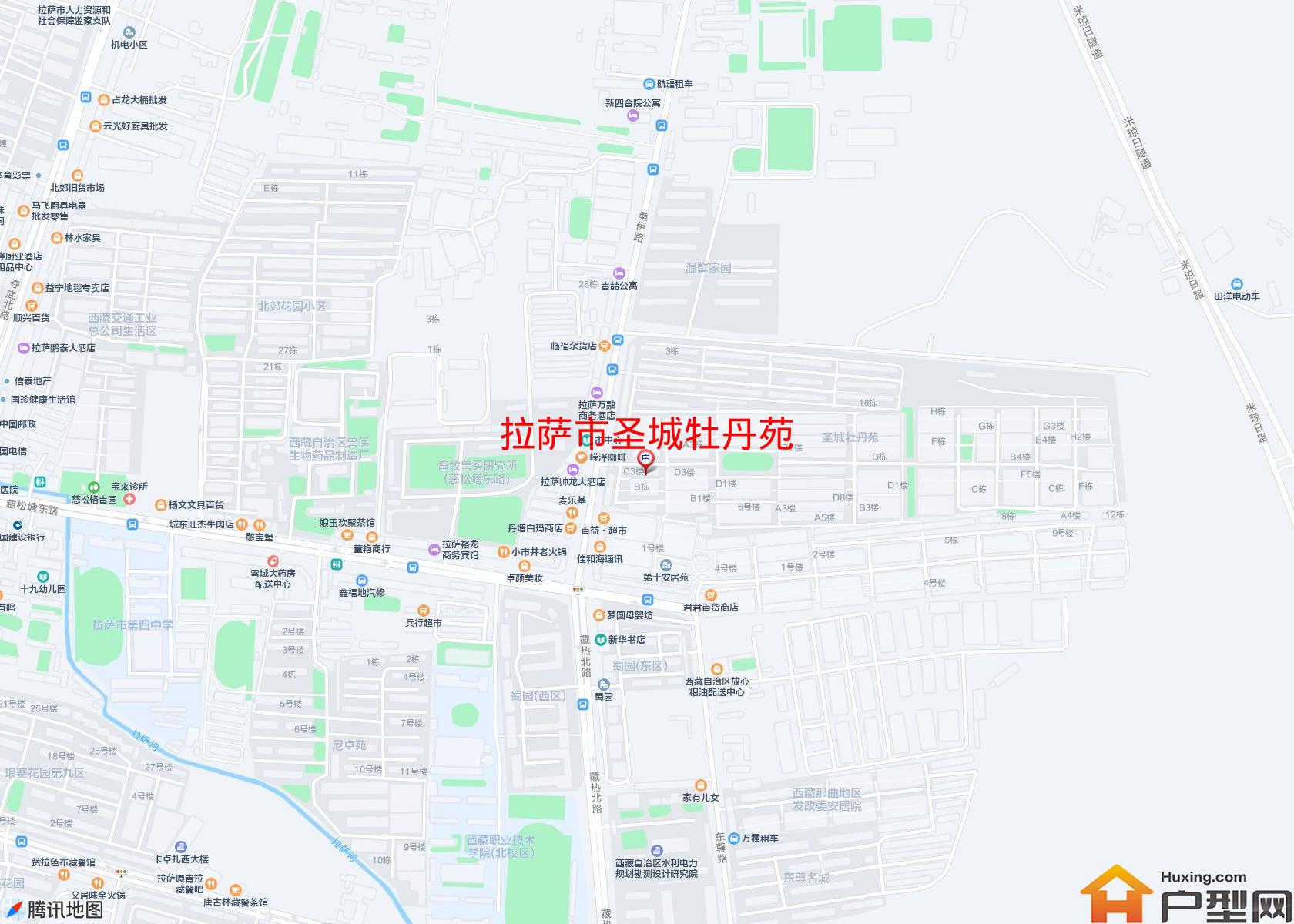 圣城牡丹苑小区 - 户型网