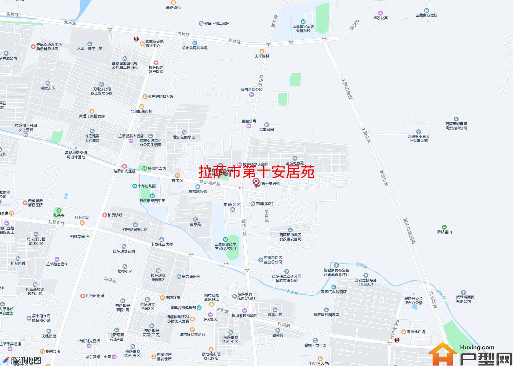 第十安居苑小区 - 户型网