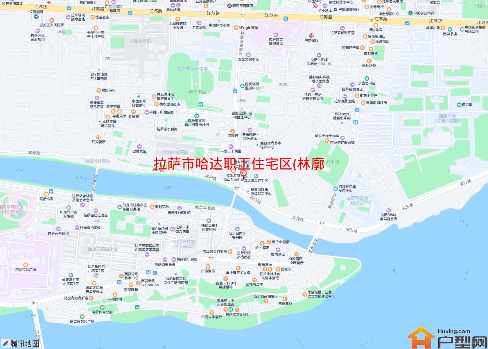 哈达职工住宅区(林廓东路)小区 - 户型网