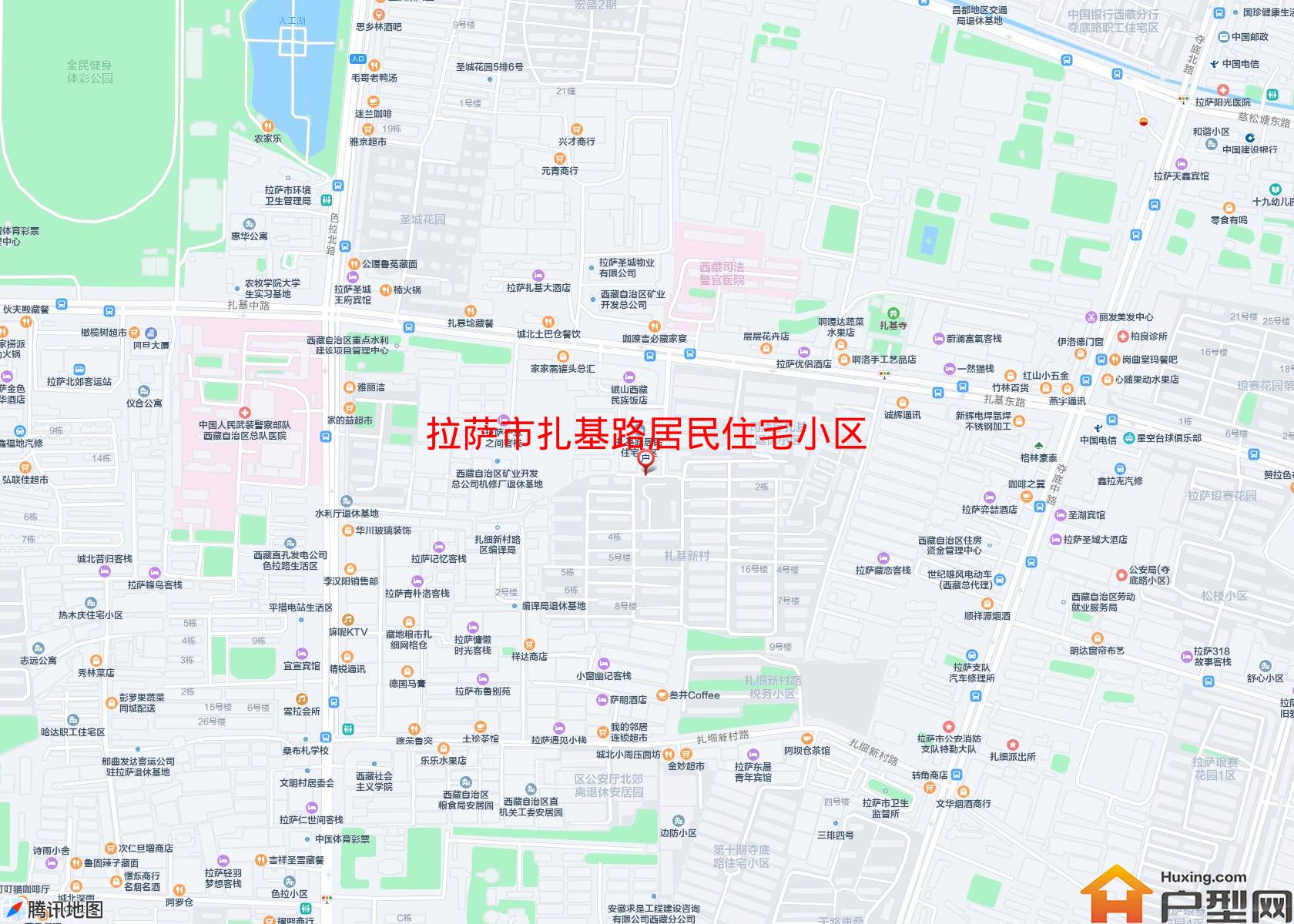 扎基路居民住宅小区小区 - 户型网