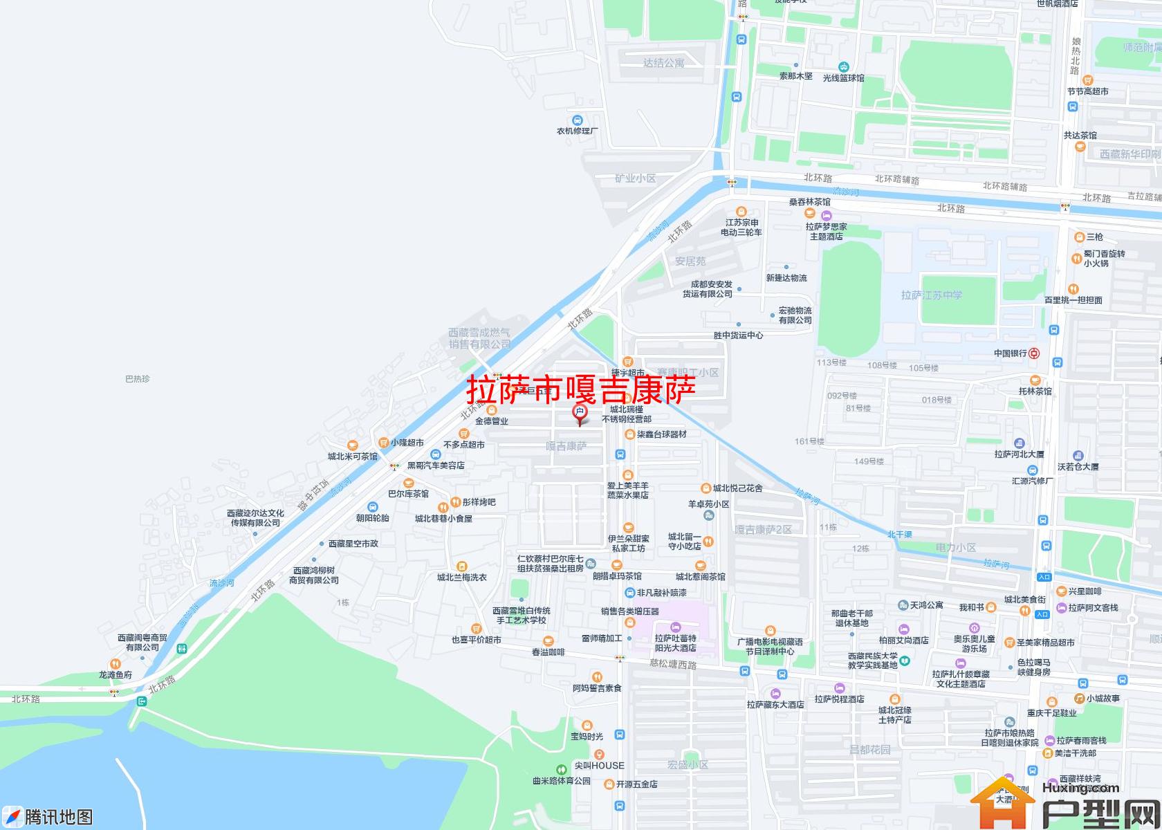 嘎吉康萨小区 - 户型网