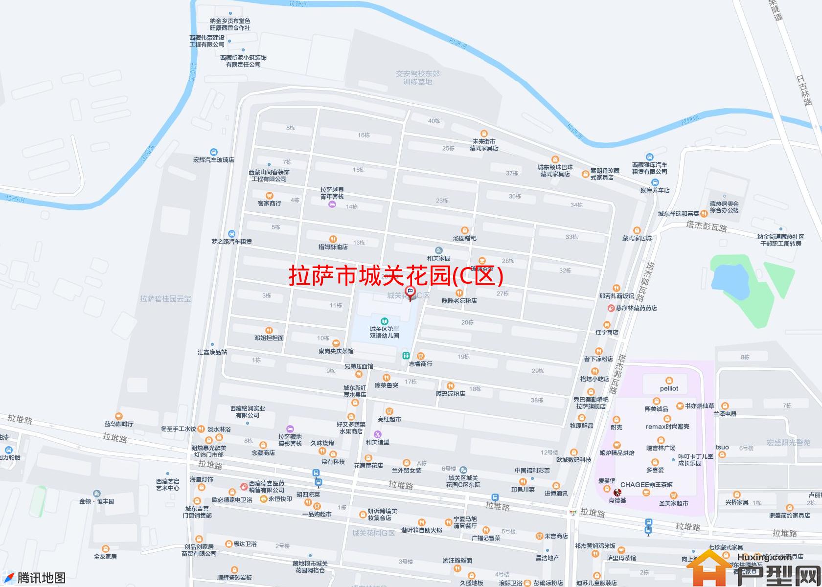 城关花园(C区)小区 - 户型网