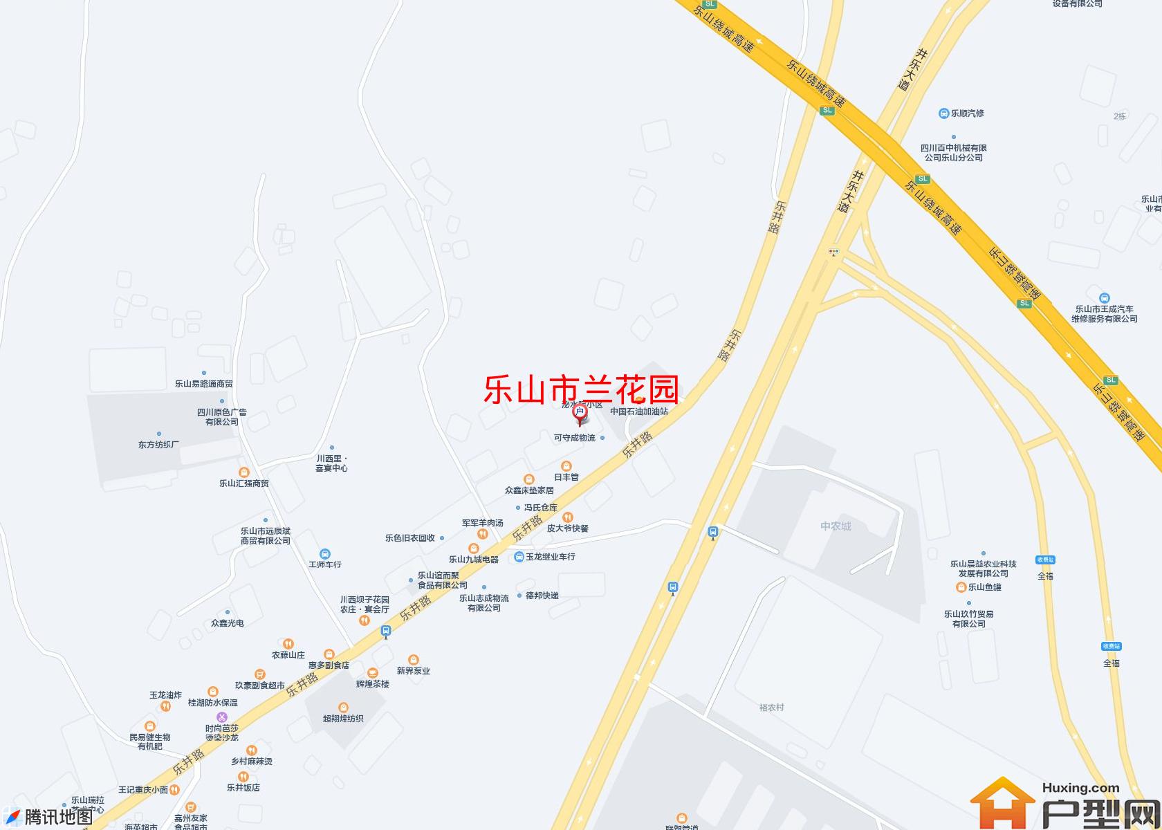 兰花园小区 - 户型网
