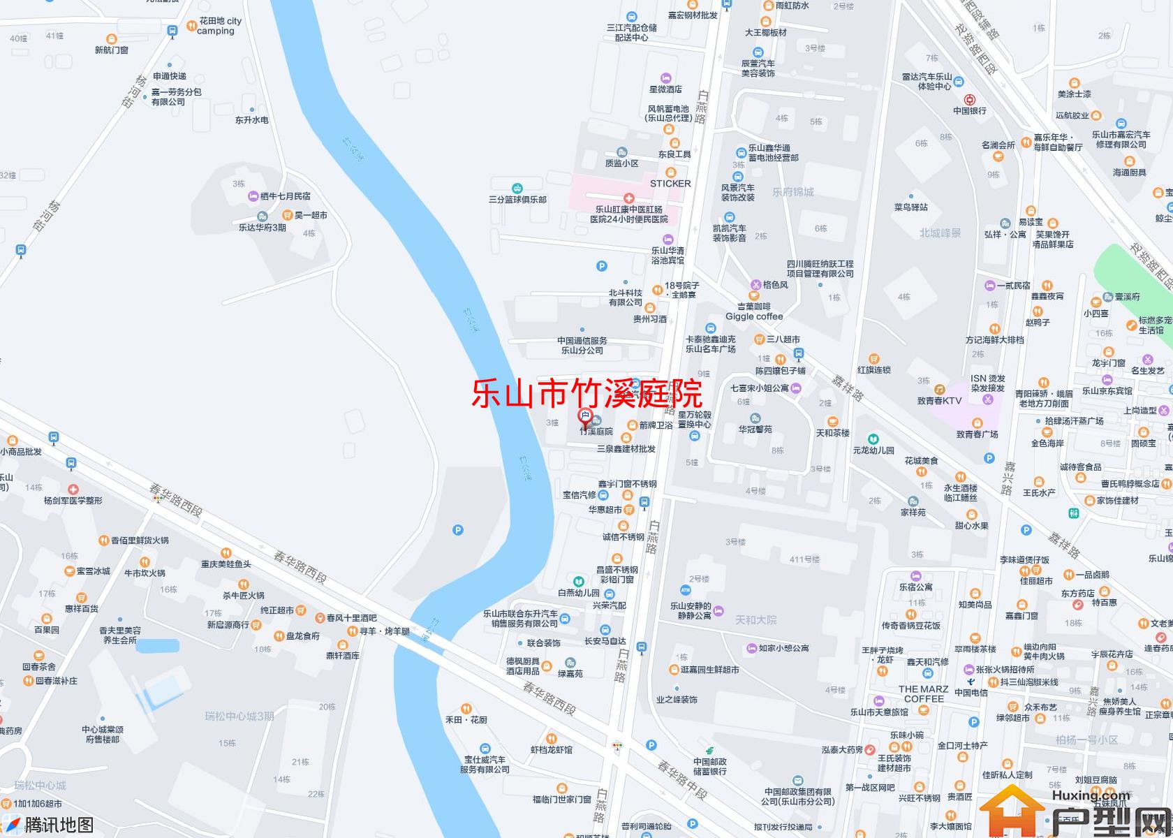 竹溪庭院小区 - 户型网