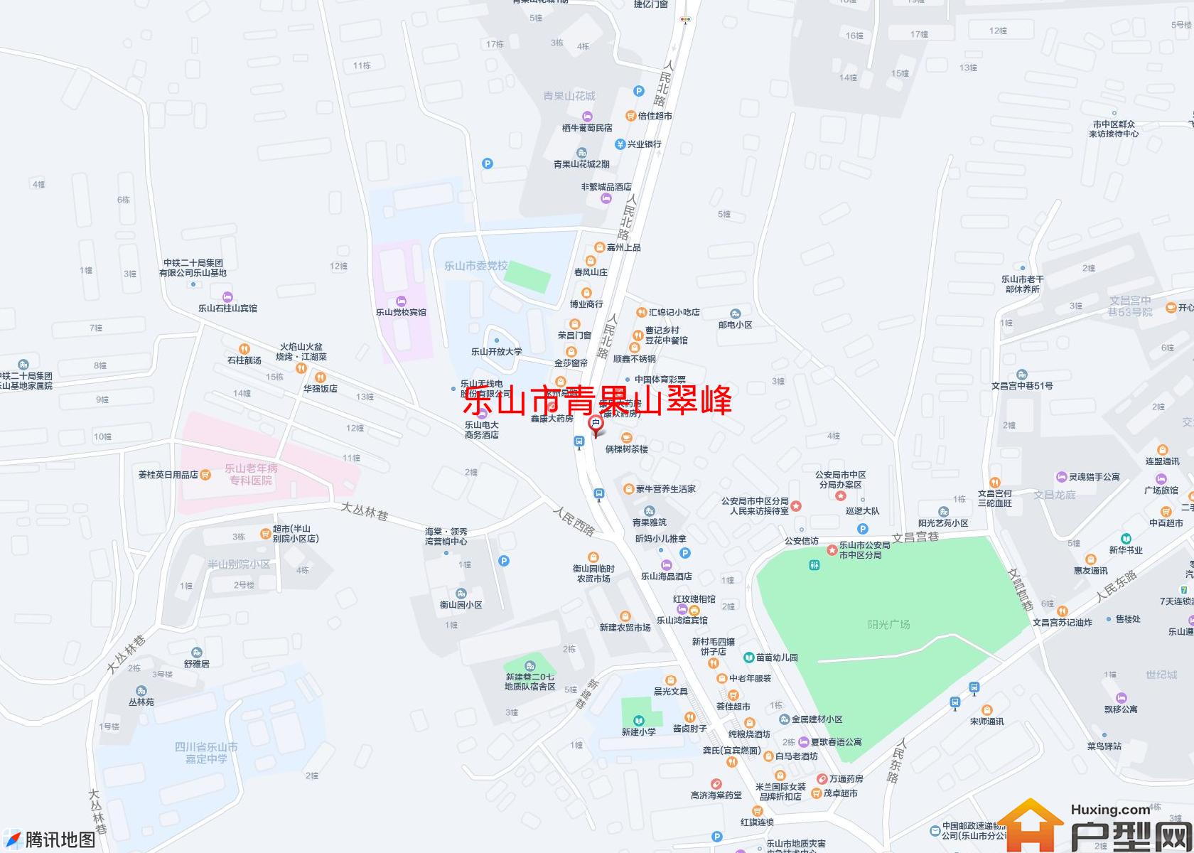 青果山翠峰小区 - 户型网