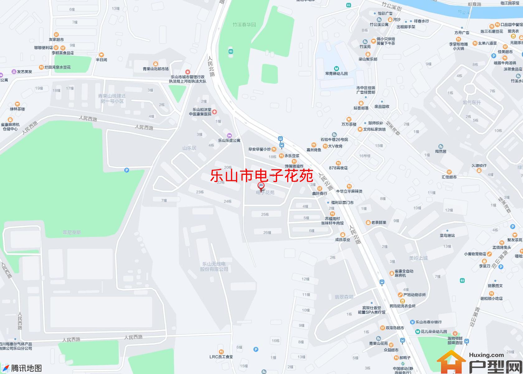 电子花苑小区 - 户型网