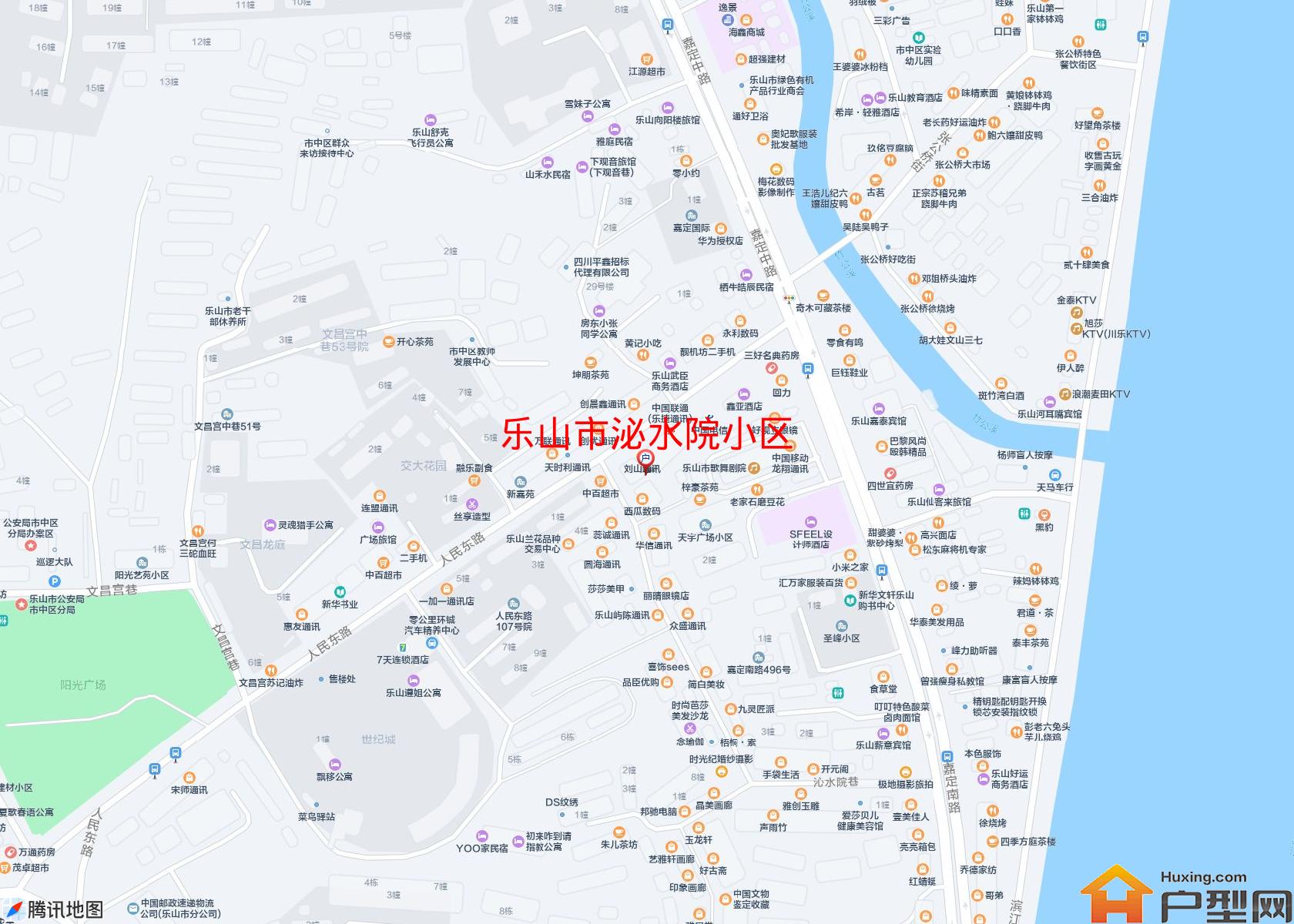 泌水院小区小区 - 户型网