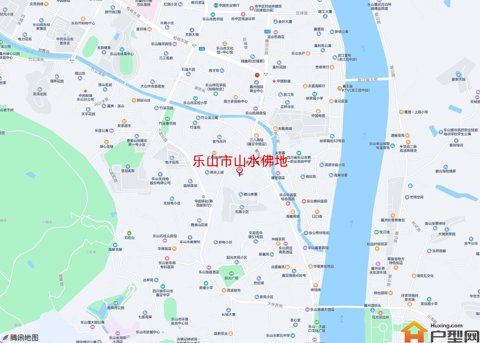 山水佛地小区 - 户型网